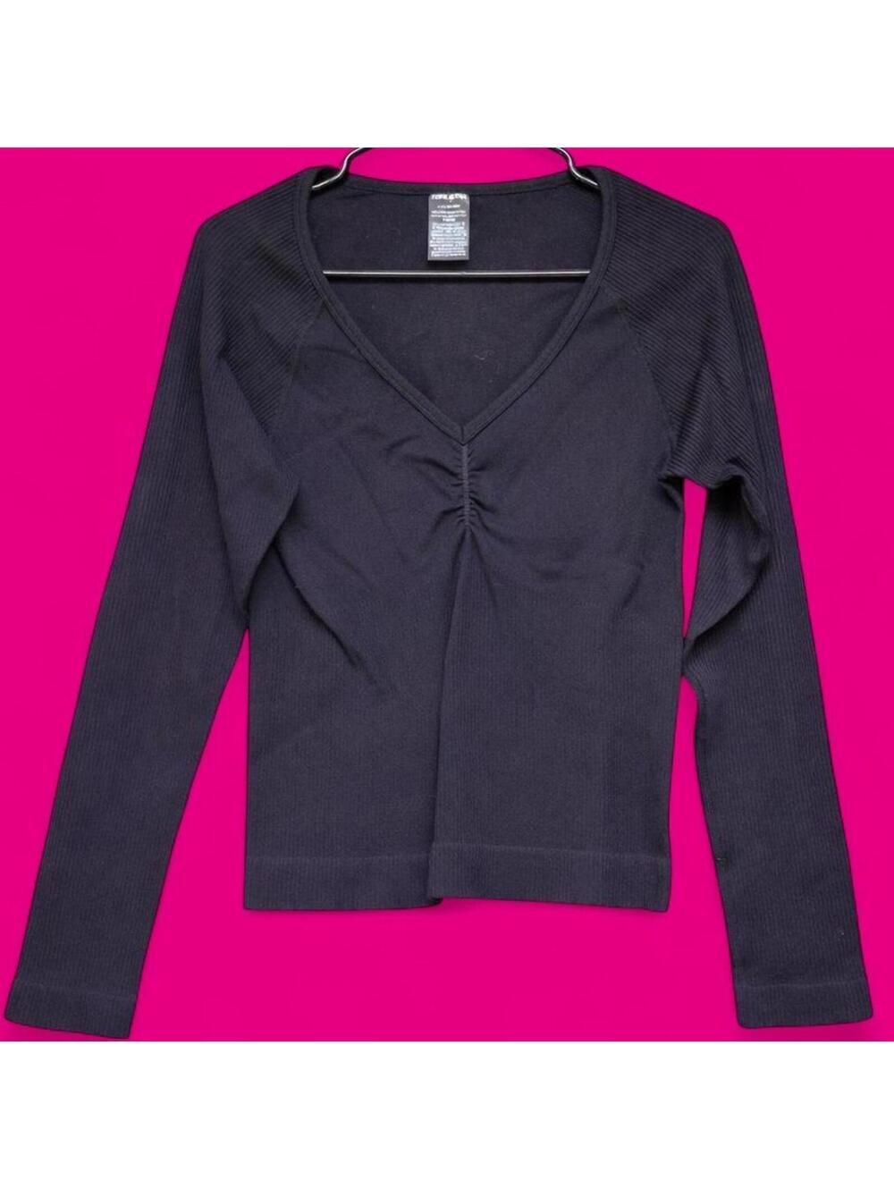 Victoria's Secret Women's Black Shirt
